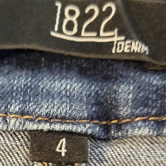 1822 Denim Mid Rise Skinny Jeans Size 4 - Picture 8 of 10